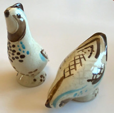 Red Wing "BOB WHITE" Quail Salt & Pepper Shakers Collectable Vintage 1950’s