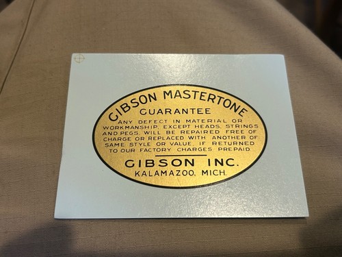 Gibson prewar mastertone banjo - gibson,