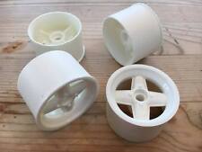 Revolution Bearing Wheels White V12 1:12 Hot Rod Saloon Stock 1300 Kamtec 