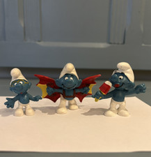 Schleich smurfs brainy rare - schleich,