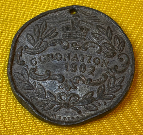 Medallion edward vii - medallion,