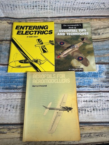 Aeromodelling books job lot - aeromodelling,