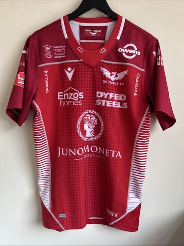 Scarlets rugby shirt macron - rugby,