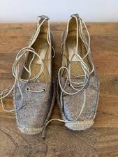 ZARA Woman Gold Glitter