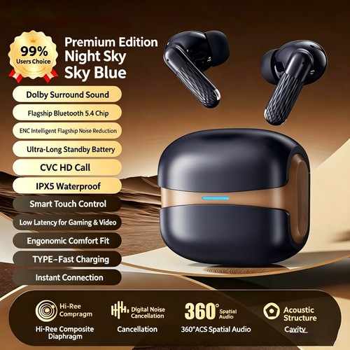 Wireless bluetooth earbuds - bluetooth,