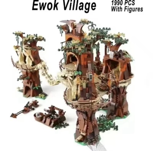 Ewok village building - ewok, block