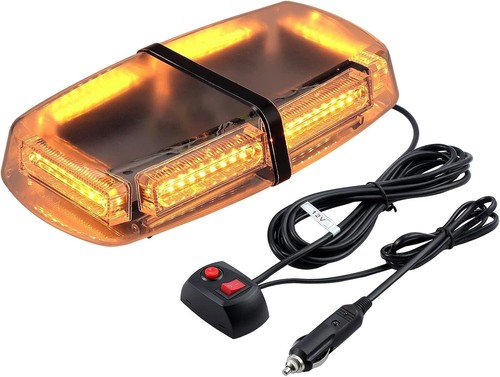 Magnetic amber beacon light - magnetic,