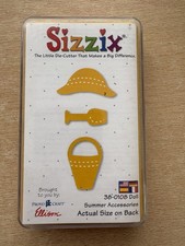 Sizzix medium Die, Die Cutter summer accessories 38-0108 doll