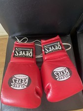 Cleto Reyes Lace Boxing Gloves Adult Traditional Sparring Gloves 16oz Red