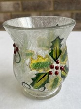 Christmas Crackle Effect Glass