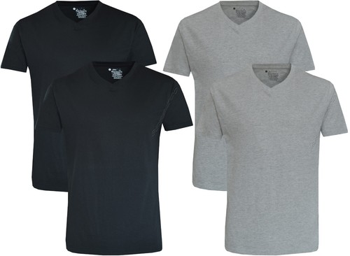 Pack shirts plain v - 2,