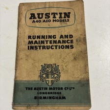  AUSTIN A40 / A50  MODELS