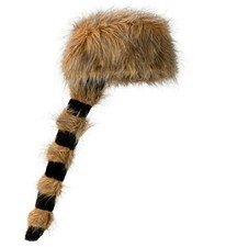 Unisex Trapper Raccoon Tail