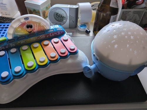 Chicco piano and - and, light