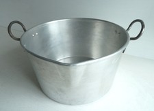 Vintage "Diamond" Aluminium Preseving/Jam Pan - In Good Clean Used Condition