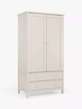 John Lewis Wilton 2 Door Wardrobe, Linen