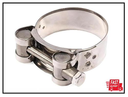 Stainless steel exhaust band - stainless,