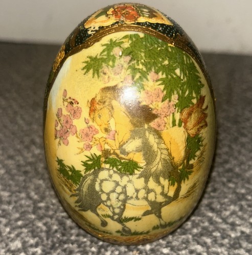 Satsuma egg hand painted - satsuma,