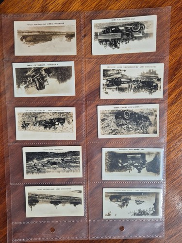 British army cigarette cards
