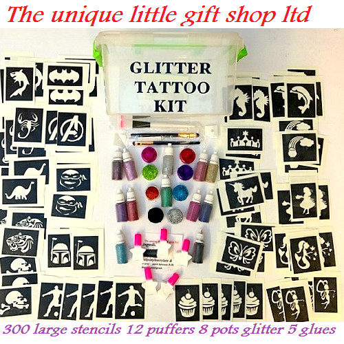 Glitter tattoo kit 300 - kit,