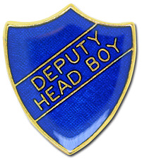 Deputy Head Boy Pin Badge in