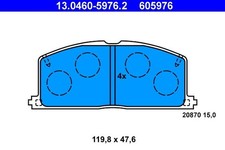 13.0460-5976.2 BRAKE PAD SET