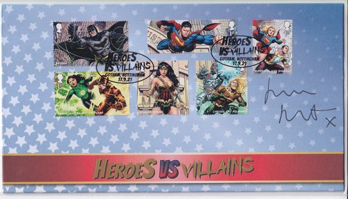 2021 comics fdc signed - signed, by