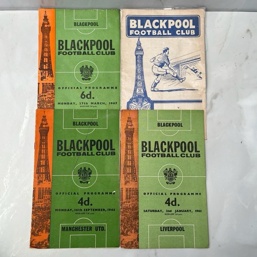 Blackpool home football - x,