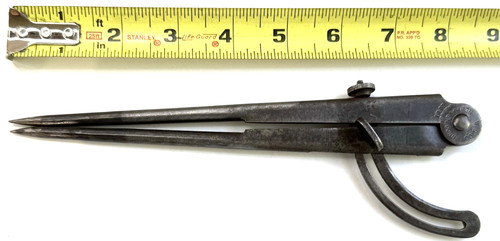 Vintage winged caliper divider - winged,