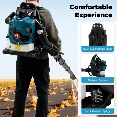 Stroke backpack petrol - 4, leaf