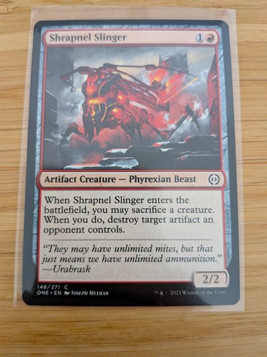 Mtg shrapnel slinger 148 - mtg,