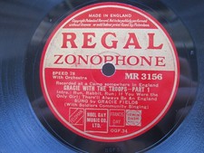 GRACIE FIELDS 78 RPM GRACIE