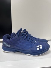 Yonex Power Cushion Aerus Z Men’s Indoor Court Shoes – Blue, Size UK 8.5 (EU 42)