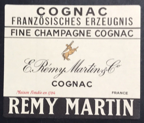 Vtg remy martin - martin, co