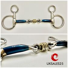 Hanging Cheek Snaffle Blue