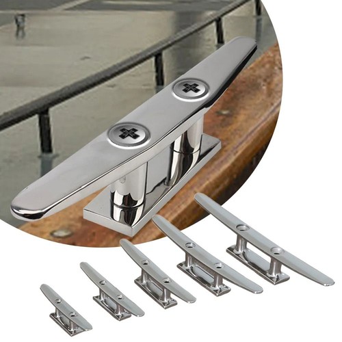 Stainless steel mooring cleat - steel,