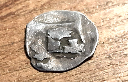 Hammered silver medieval coin - hammered,
