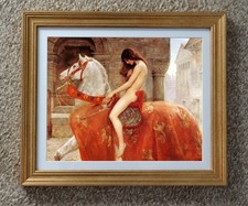 LADY GODIVA  framed picture