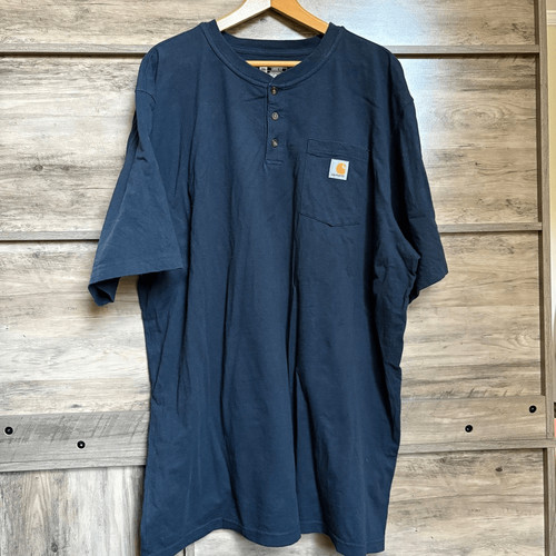 Carhartt 2xl navy blue crew - blue,