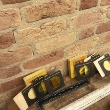 Vintage Ilford Filters For Multigrade Paper Mounted x 2 boxes Darkroom incomp