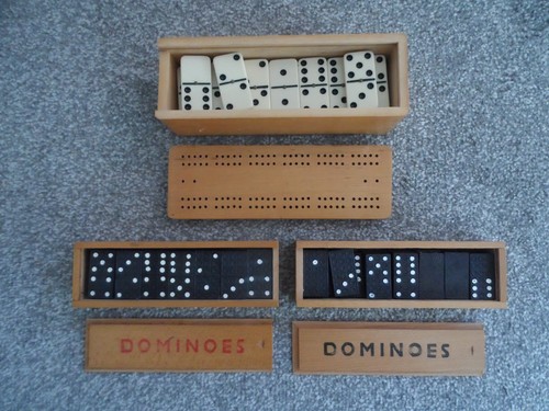 Vintage dominoes sets - vintage,