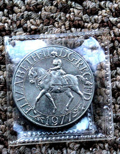 1977 UK  Coin Queen Elizabeth