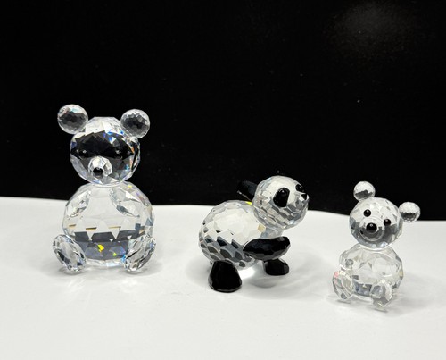 Swarovski crystal panda - crystal,