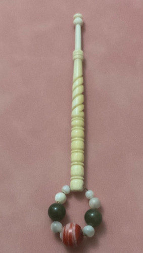 Vintage bone lace bobbin - ,