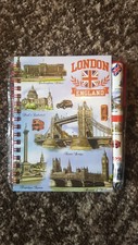 Notebook and Matching Pen London Scenes Medium A6 Size UK Coronation