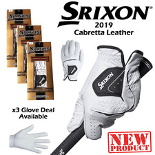 SRIXON GOLF GLOVES MENS CABRETTA LEATHER GOLF GLOVE NEW 2022 ALL SIZES