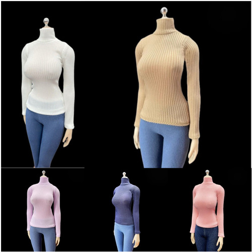 White sweater clothes - white,