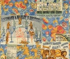 Fat Quarter The Circus Cotton