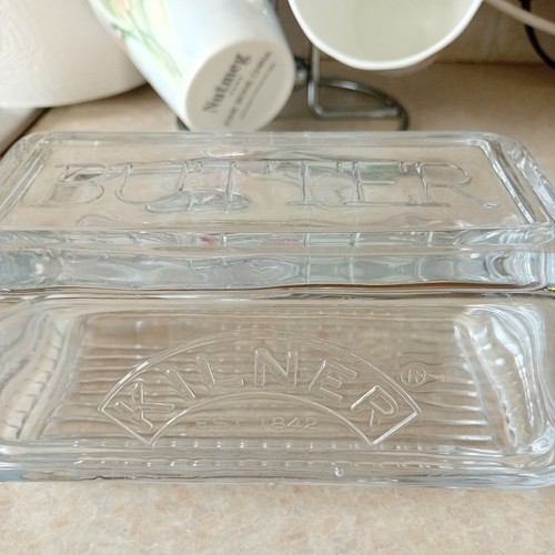 Kilner glass butter dish - kilner,