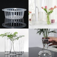 Clear Hydroponics Planting Baskets Mesh Pot Net Rooters Plants Growth Mesh Pot